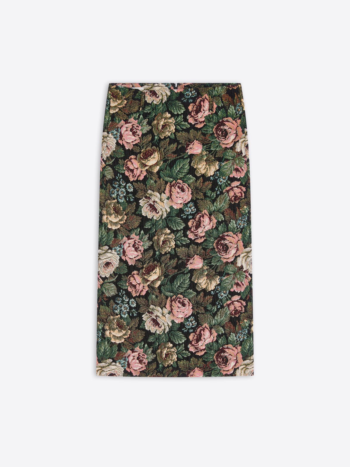 Long floral skirt