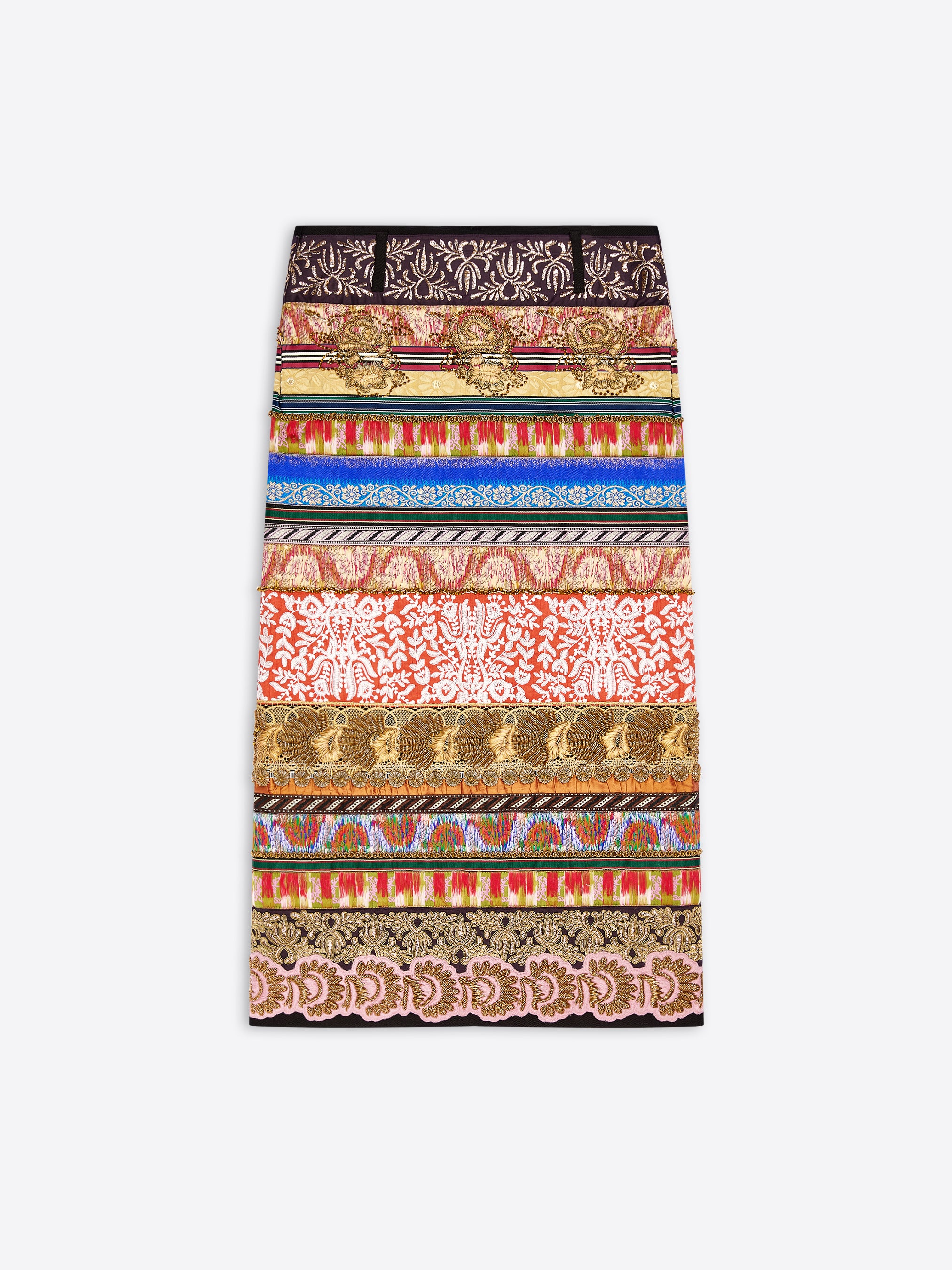 ドリスヴァンノッテン　刺繍　ロングスカート 刺繍ロングスカート - 秋冬ウィメンズ | Dries Van Noten