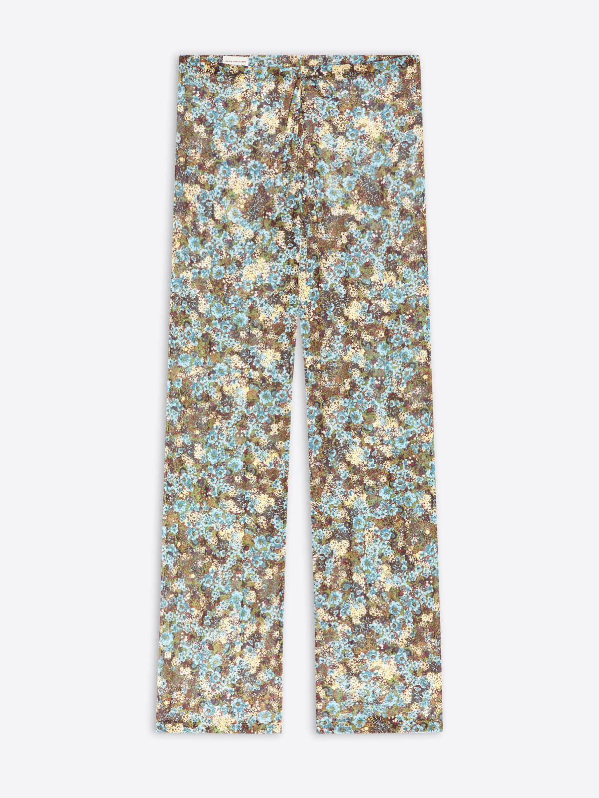 Elasticated pleated pants