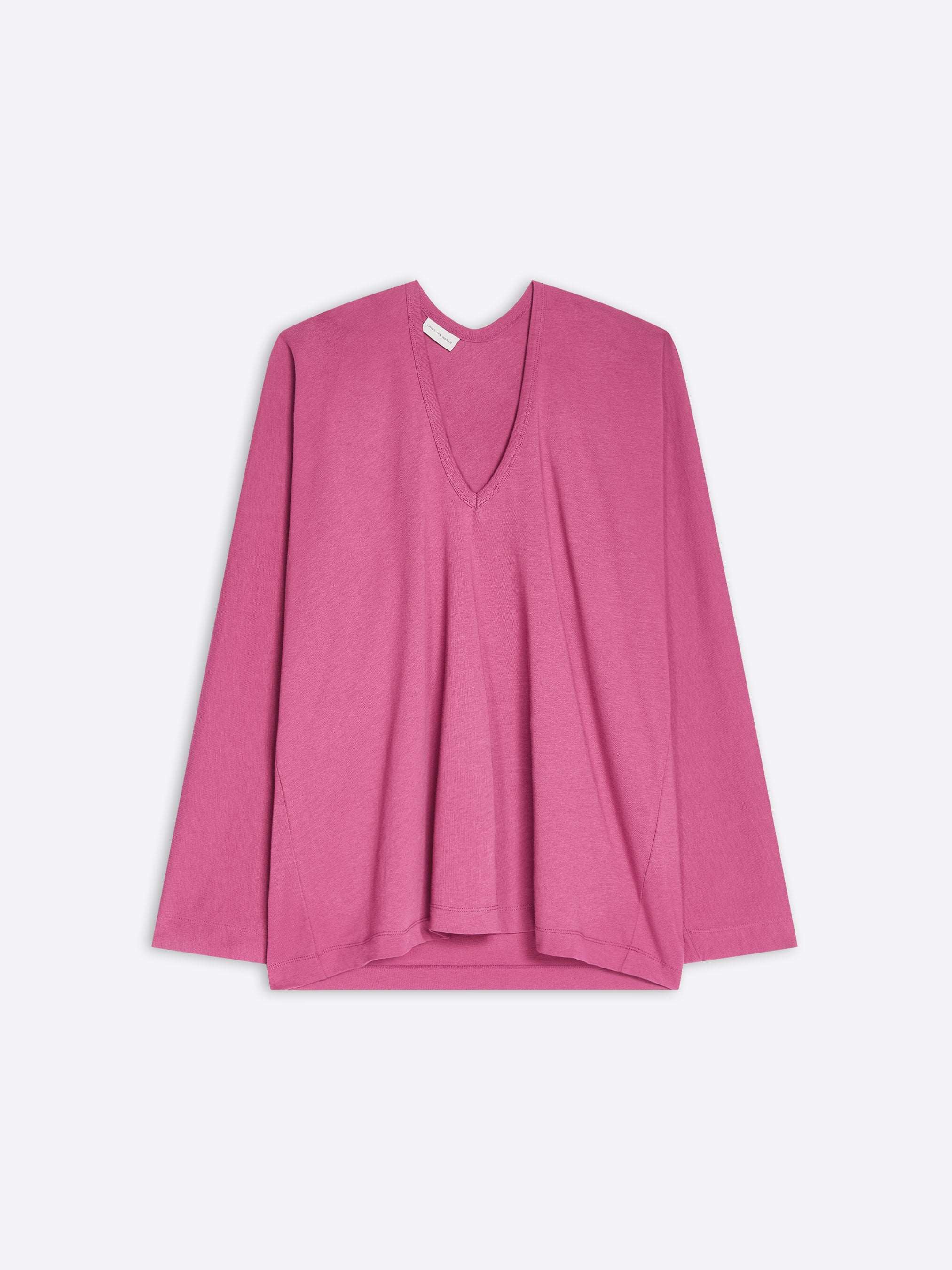 DRIES VAN NOTEN ドルマンスリーブ カットソー ピンク ウィメンズ向け Tシャツ＆スウェットシャツ | Dries Van Noten