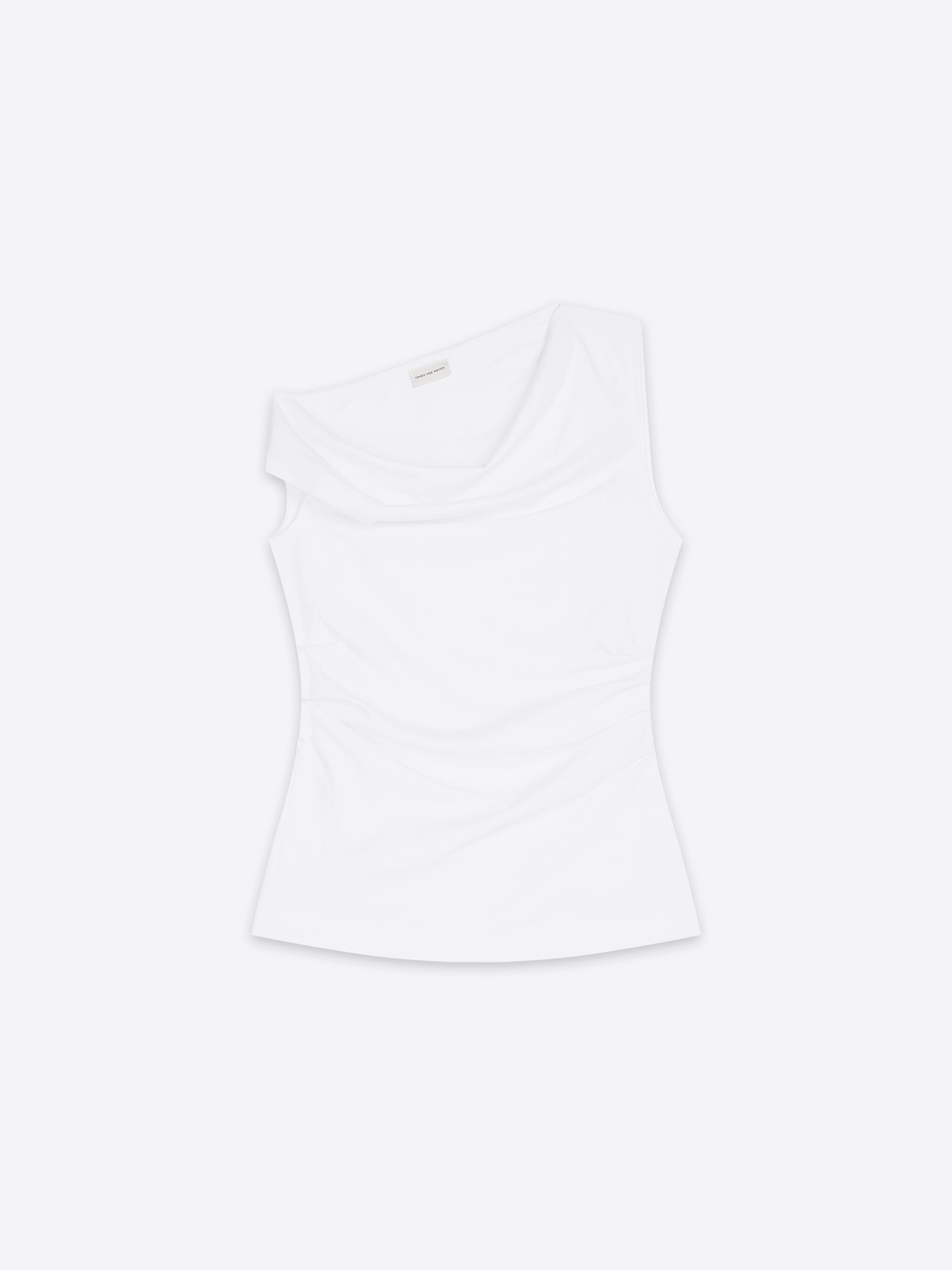 Off-shoulder jersey top - Autumn-Winter Women | Dries Van Noten
