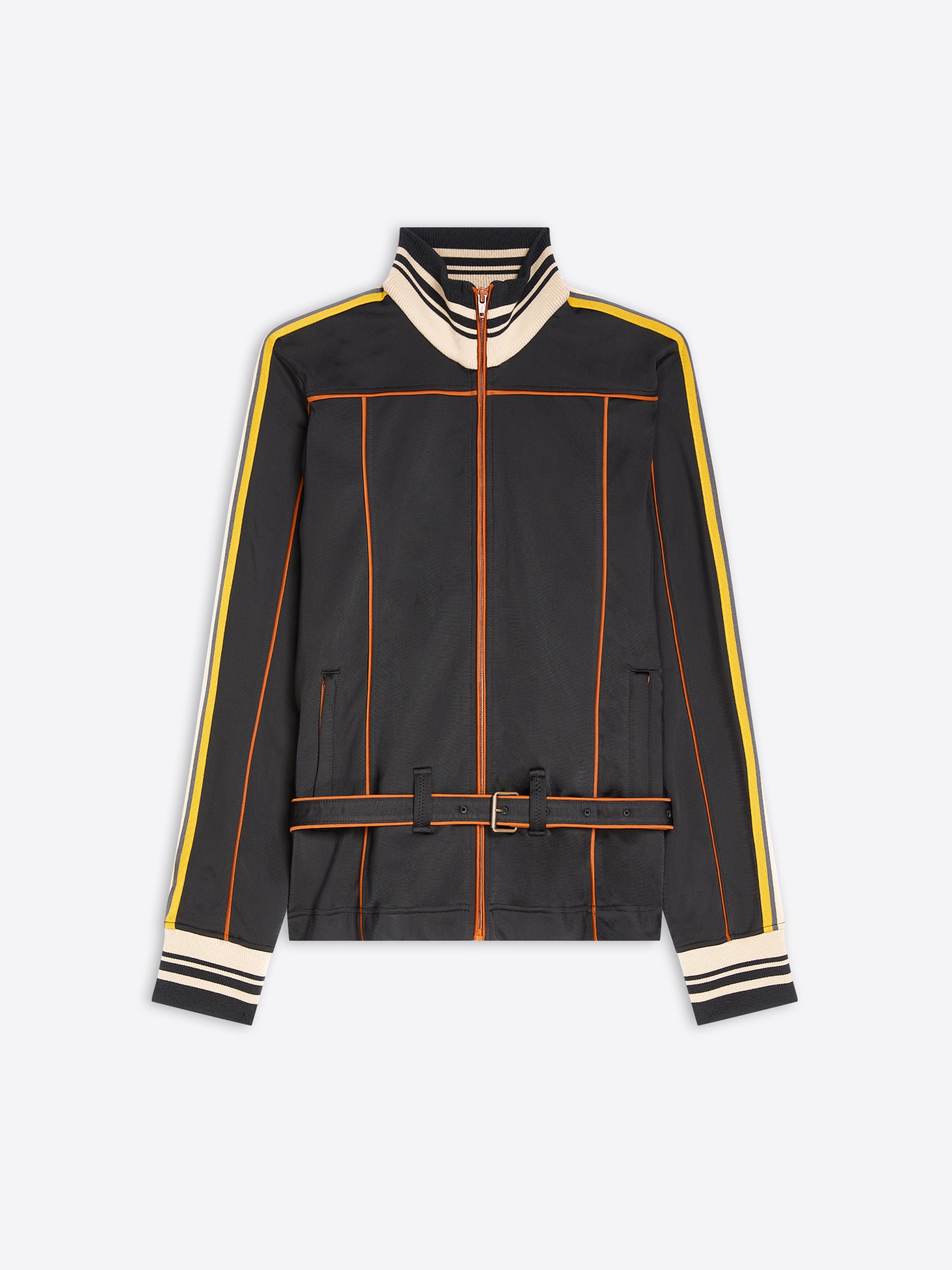 Jersey track jacket