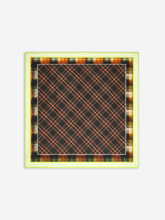 Silk square scarf