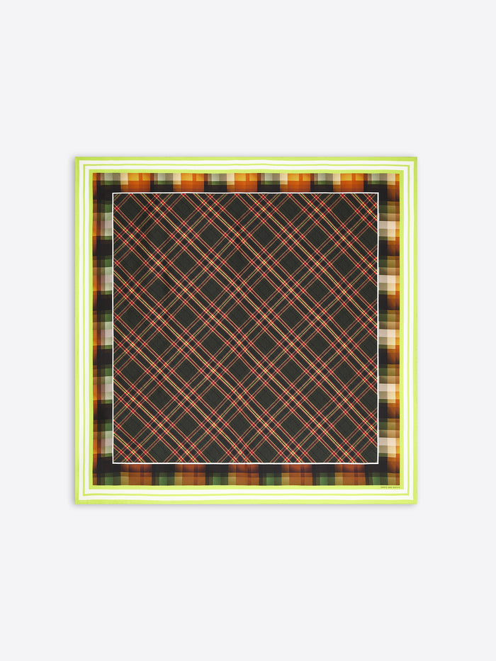 Silk square scarf