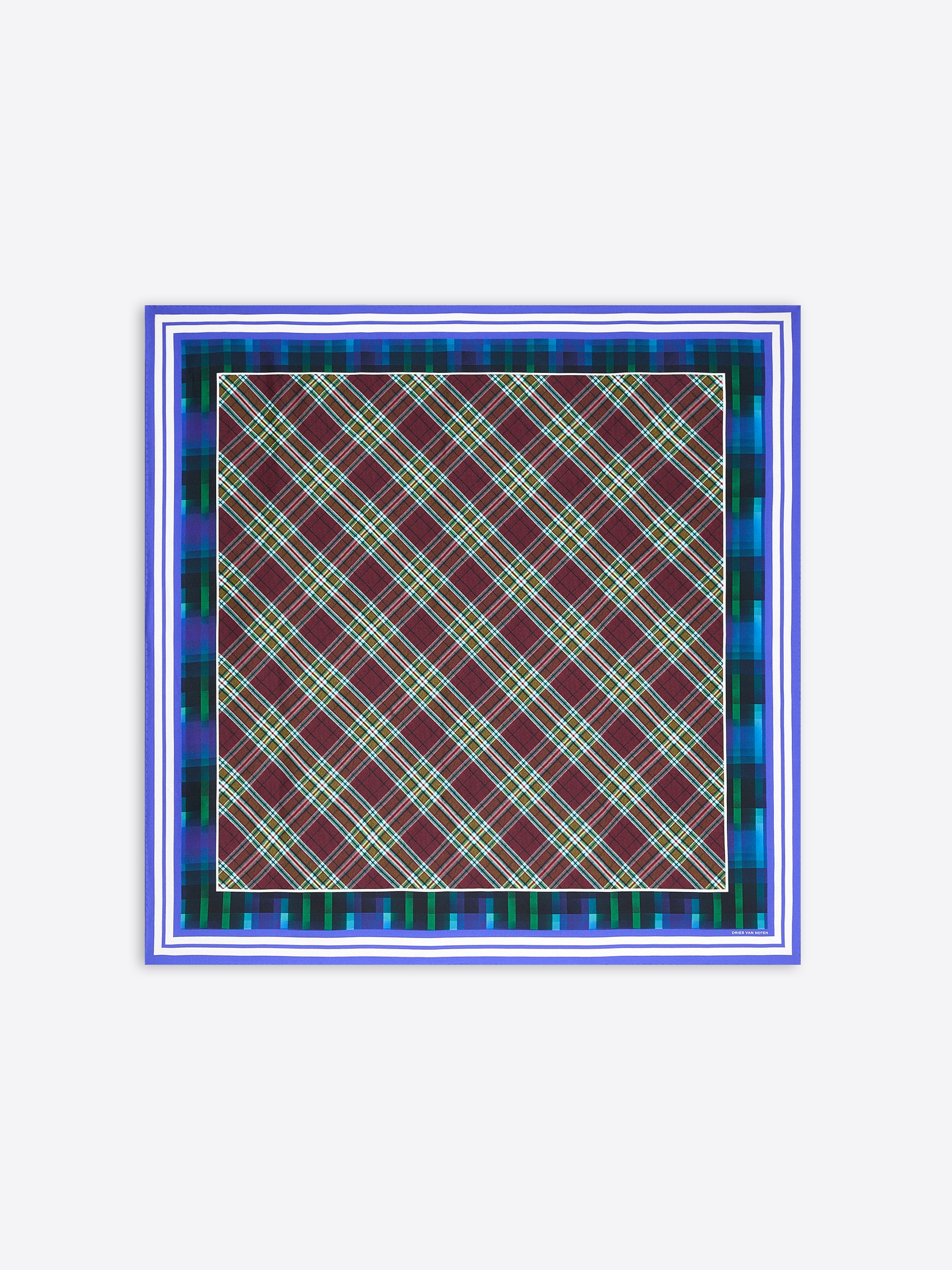 Silk square scarf - Autumn-Winter Women | Dries Van Noten
