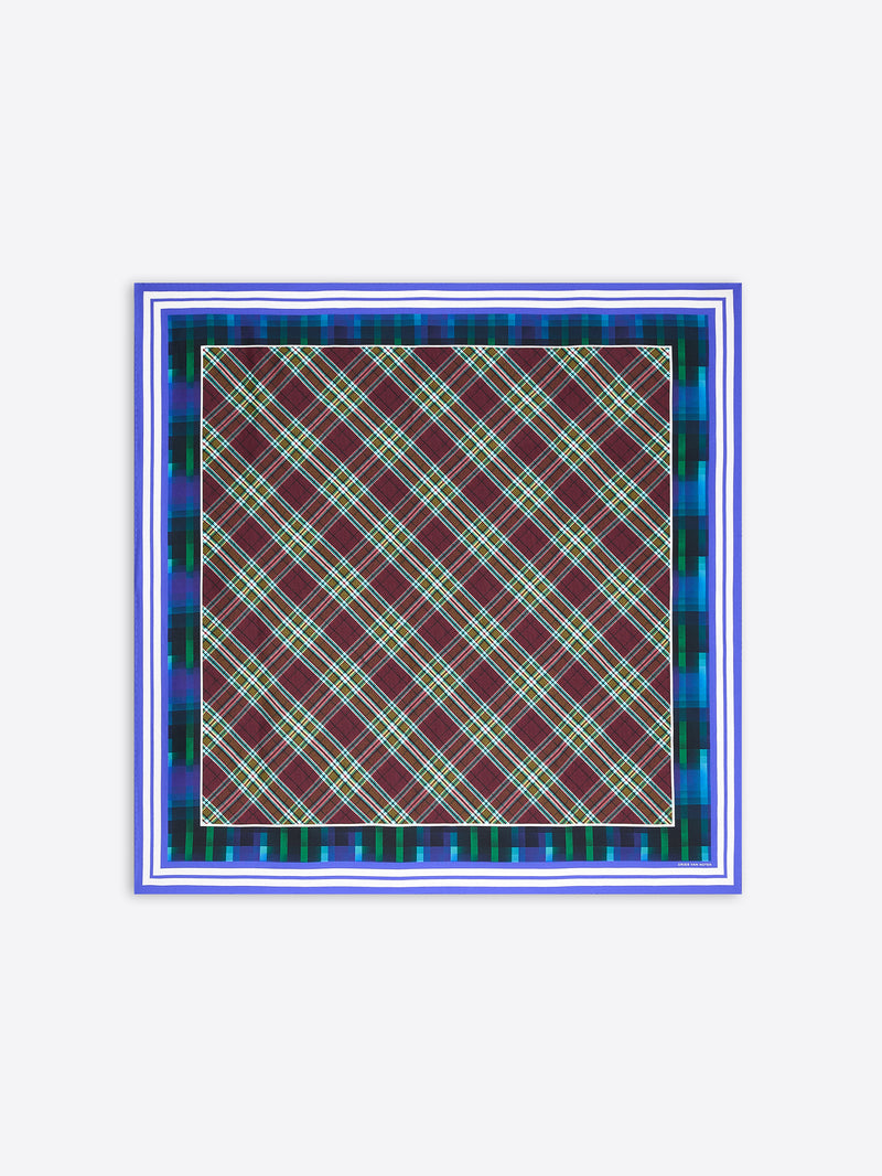 Silk square scarf