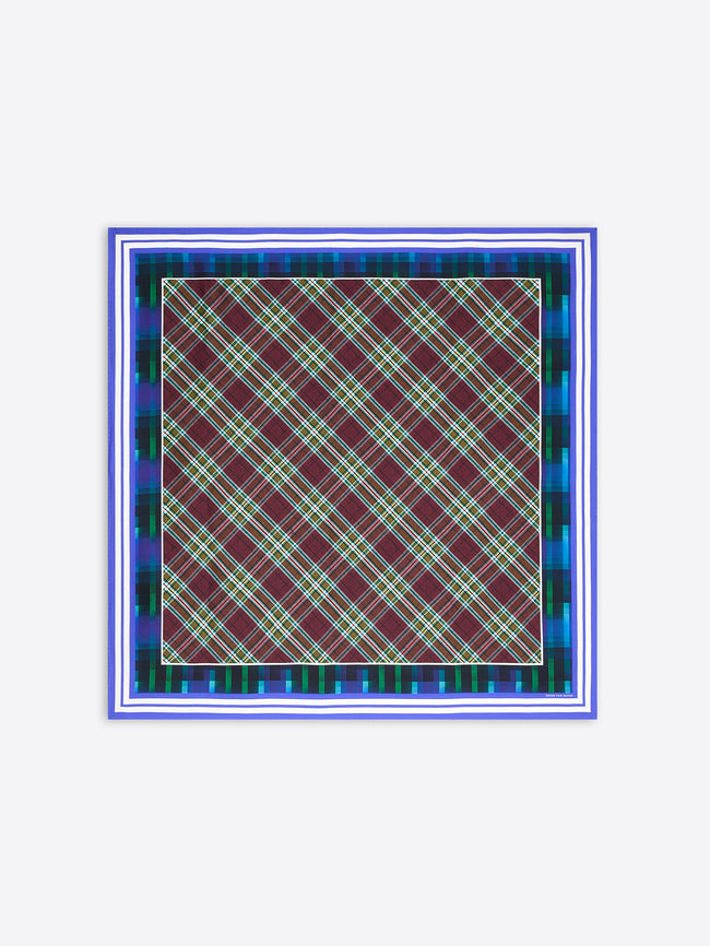 Silk square scarf