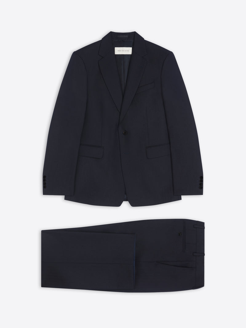 Darksuit jacket and pants on a white background