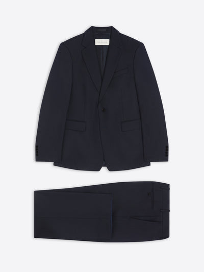 Darksuit jacket and pants on a white background