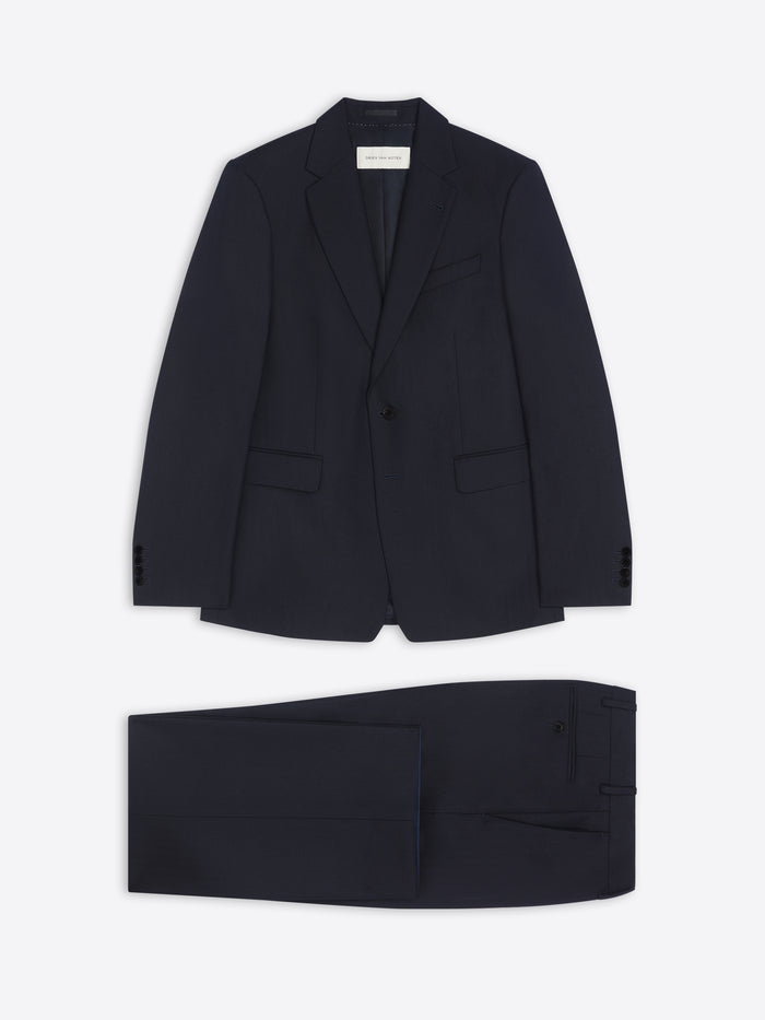 Darksuit jacket and pants on a white background