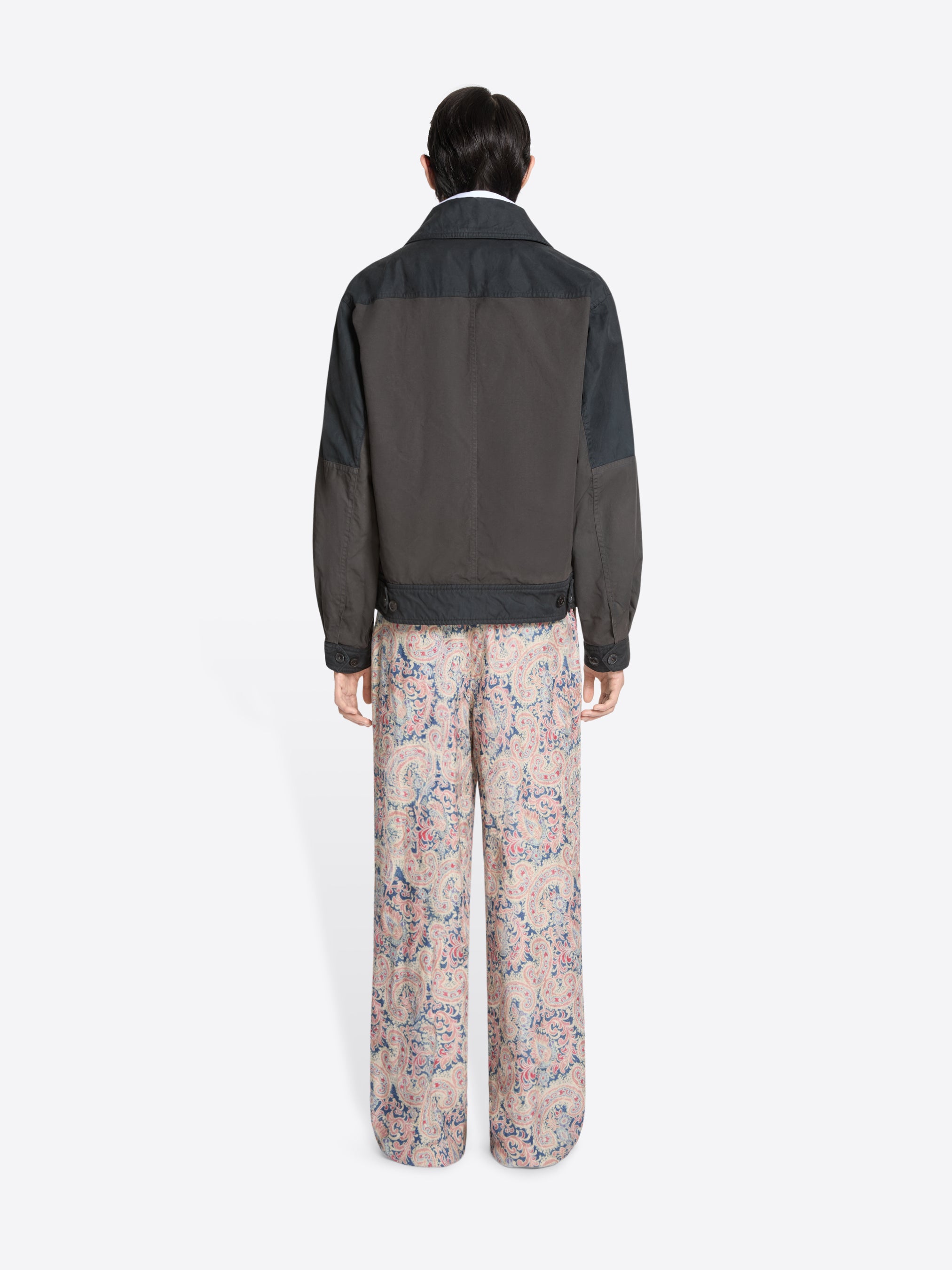Overdyed cotton jacket - Autumn-Winter Men | Dries Van Noten