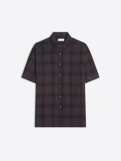 Plaid shirt on a white background