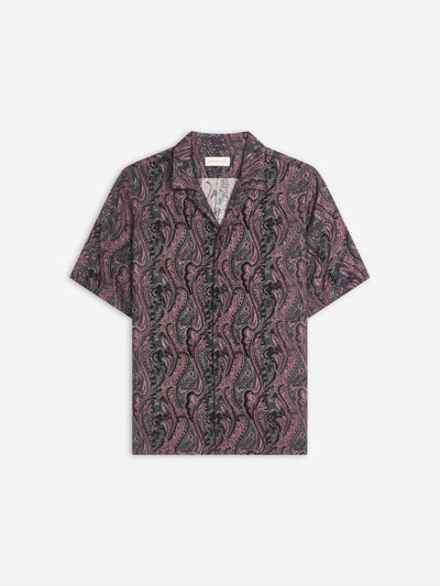 Patterned shirt on a white background