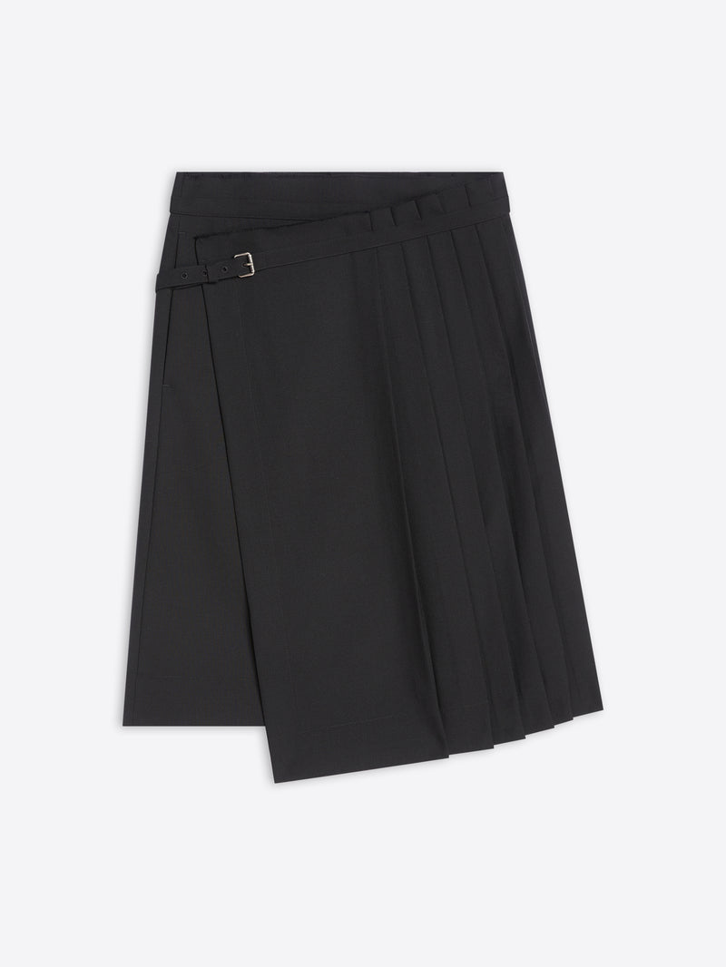 Black skirt on a white background