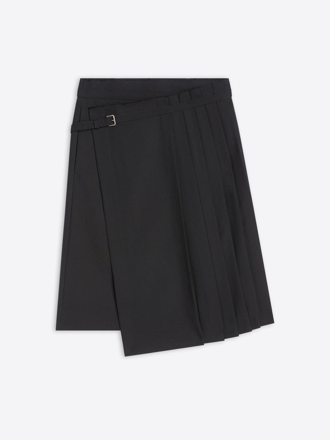 Black skirt on a white background