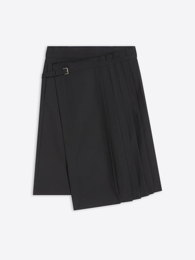 Black skirt on a white background