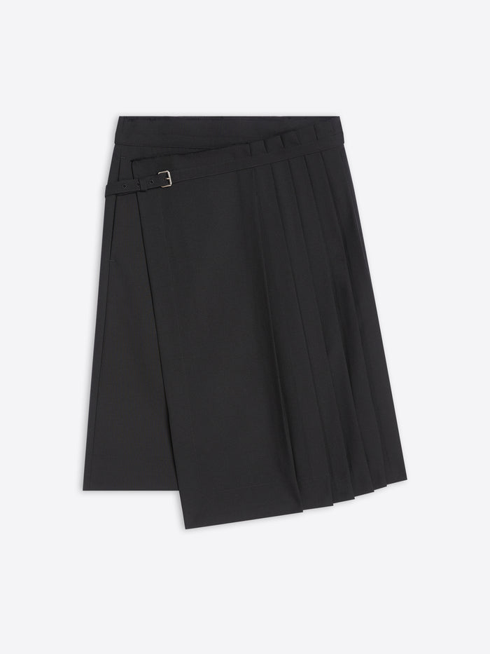 Black skirt on a white background