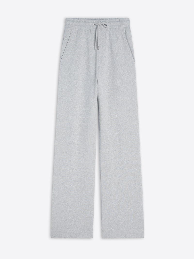 Gray sweatpants on a white background