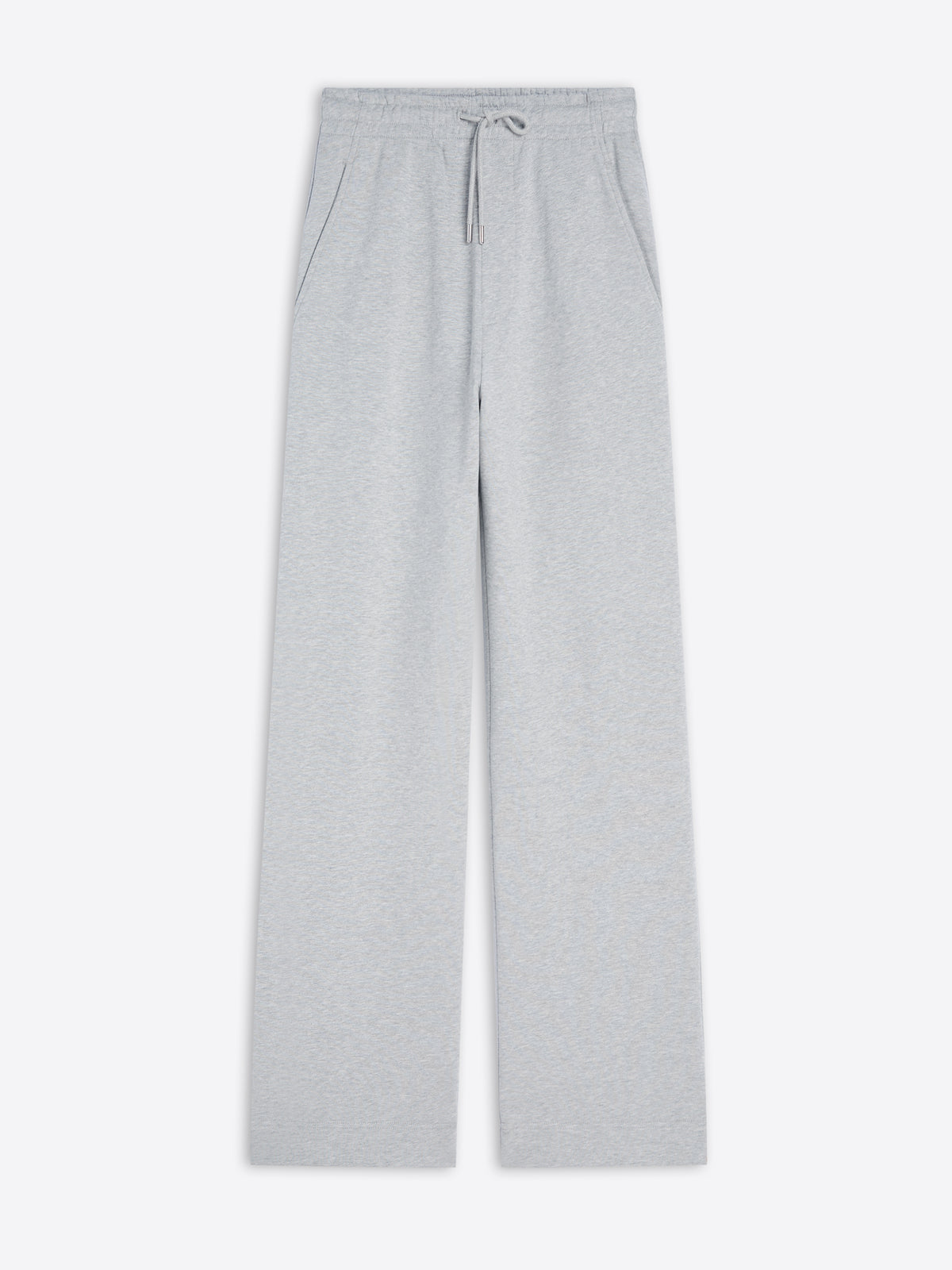 Gray sweatpants on a white background