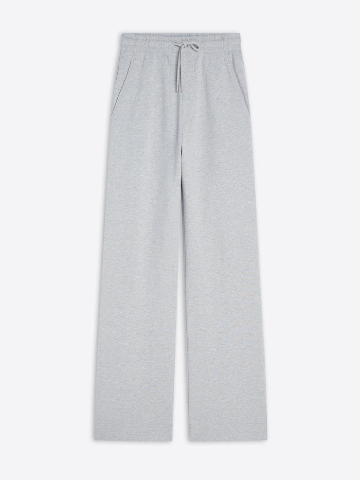 Gray sweatpants on a white background