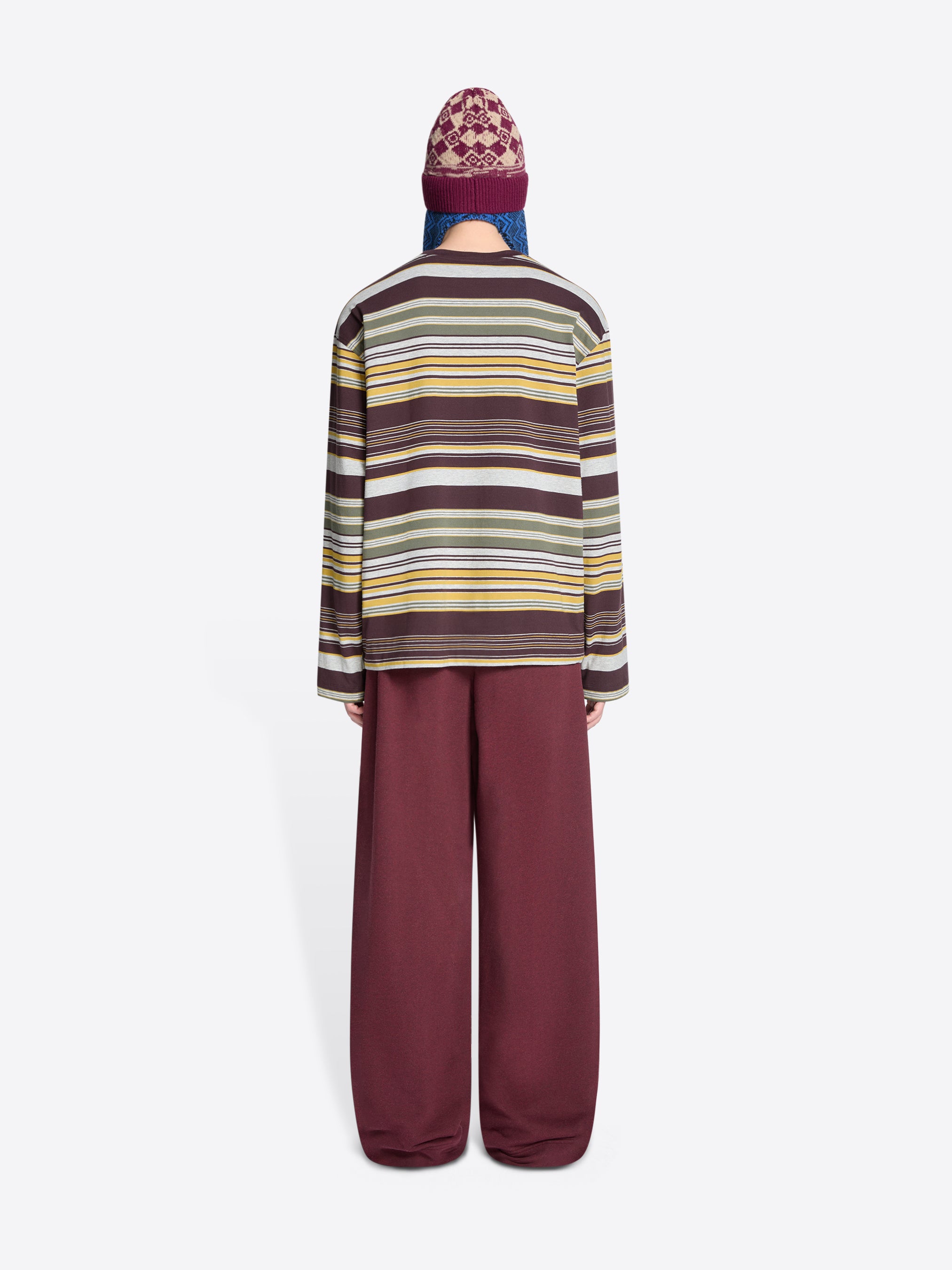 Pleated cotton sweatpants - Autumn-Winter Men | Dries Van Noten