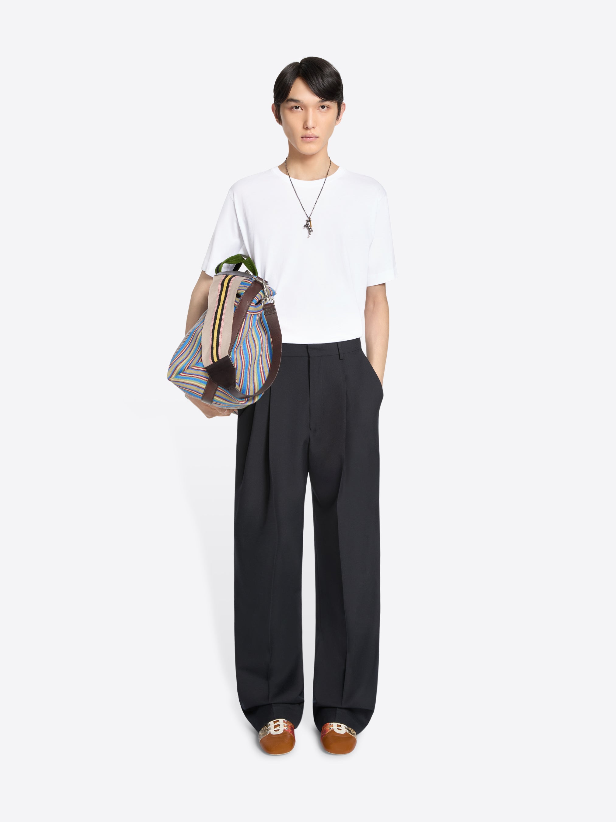Large canvas tote bag - Autumn-Winter Men | Dries Van Noten