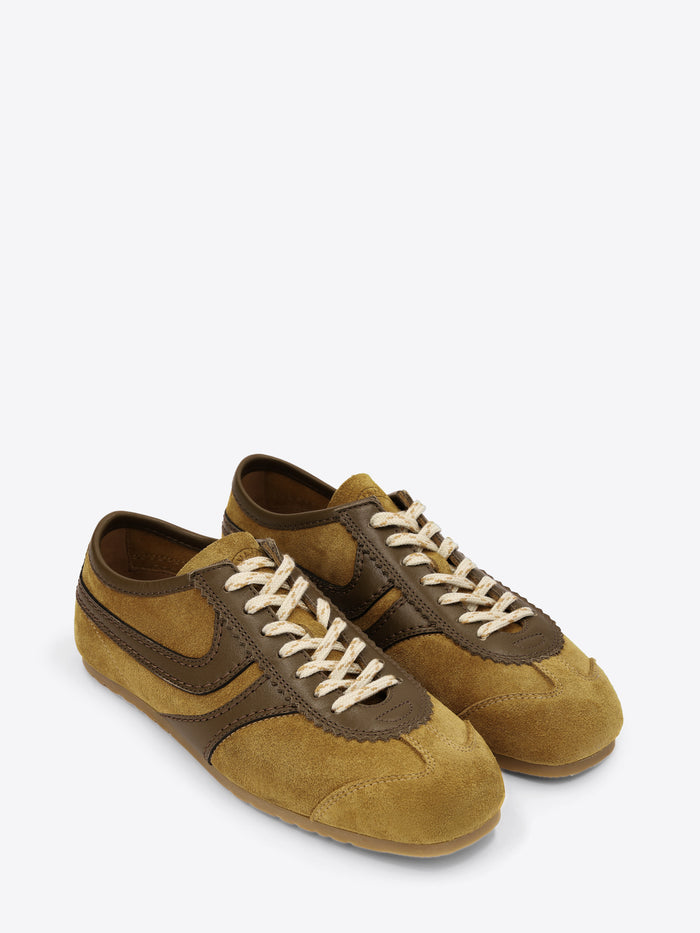 Suede sneakers