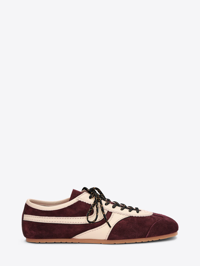 Suede sneakers