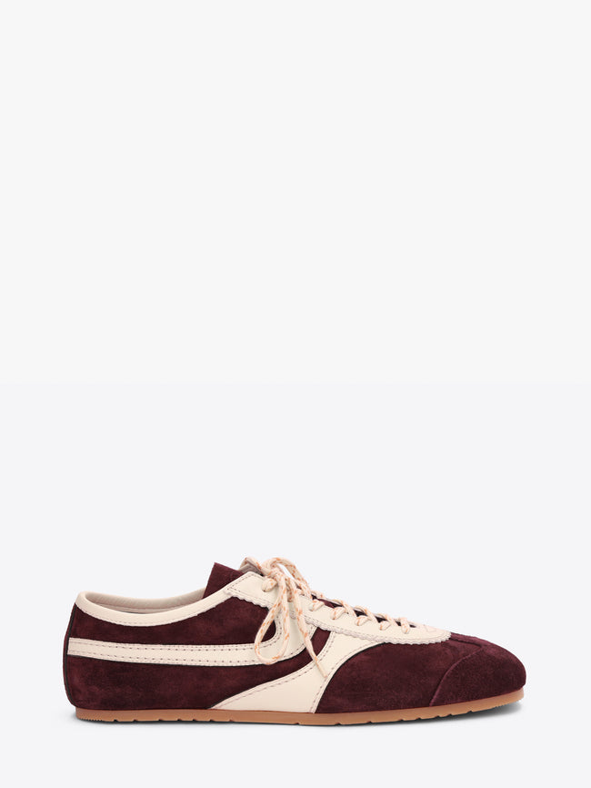 Suede sneakers