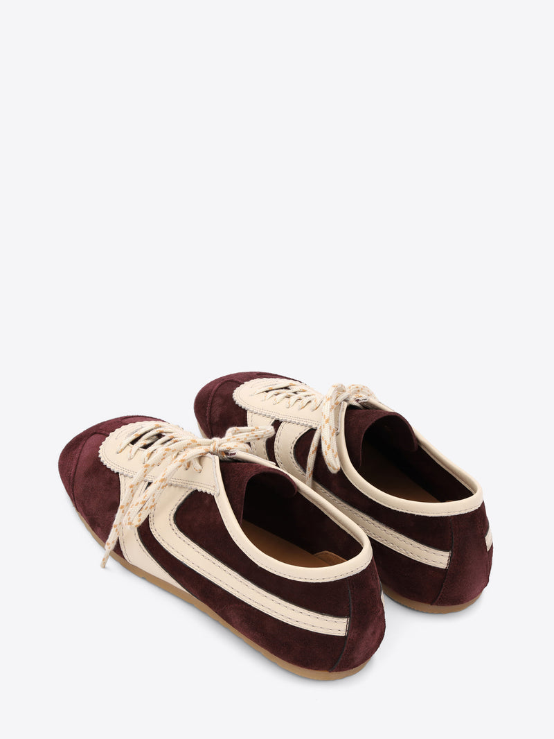 Suede sneakers