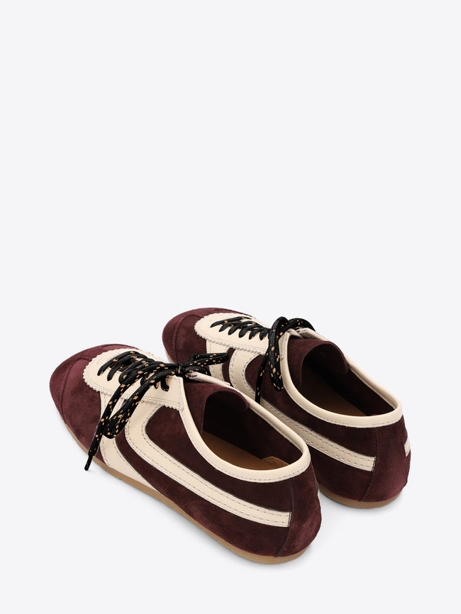 Suede sneakers