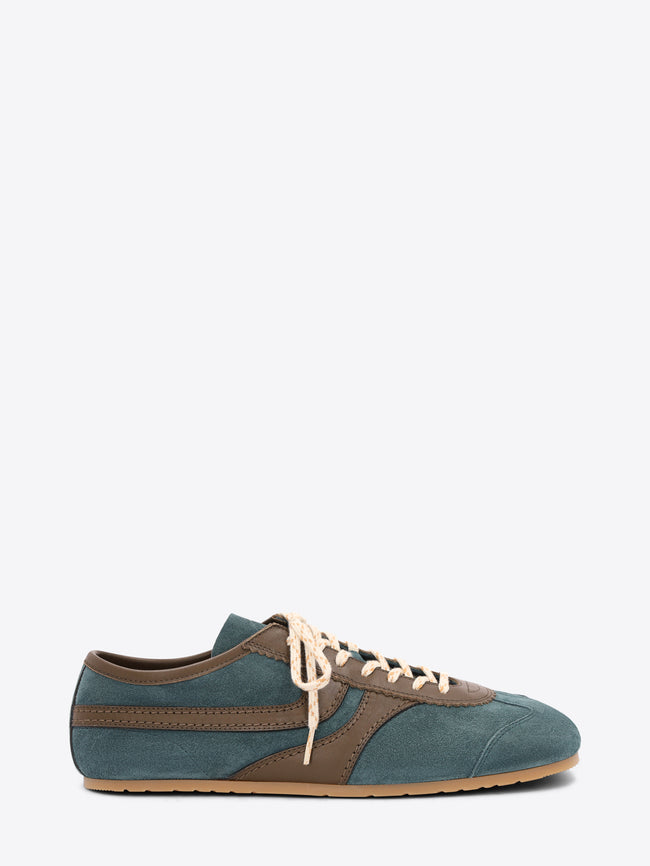Suede sneakers