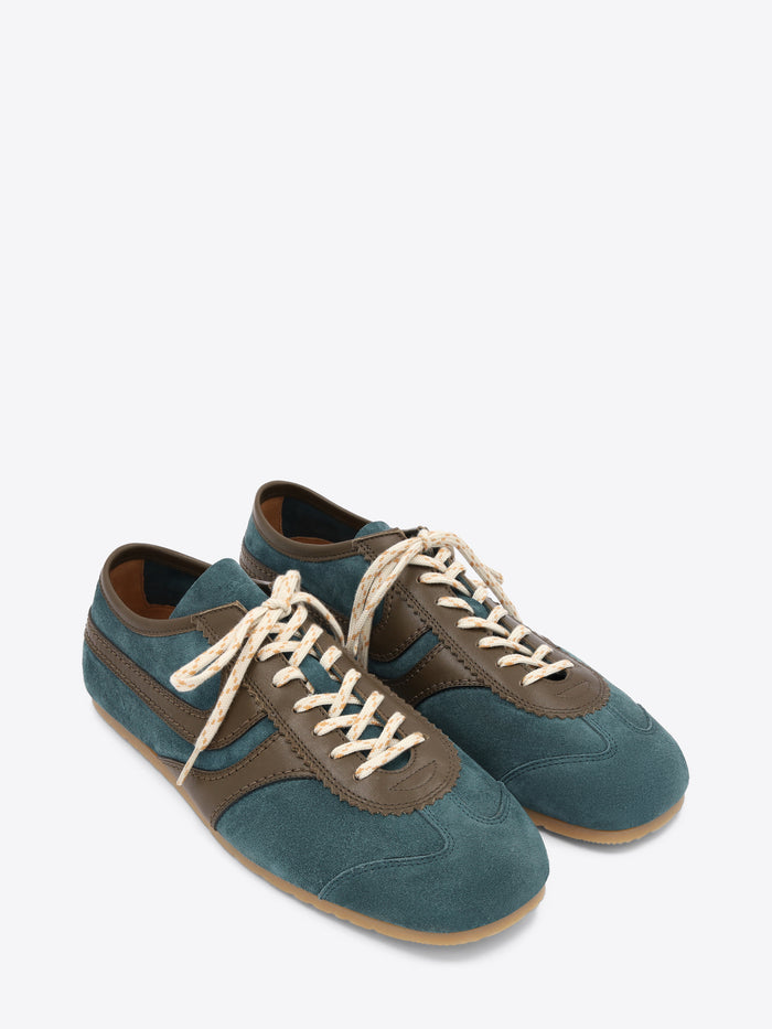 Suede sneakers