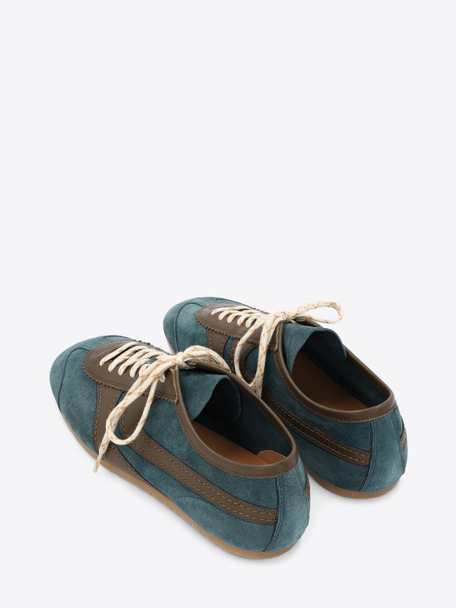 Suede sneakers