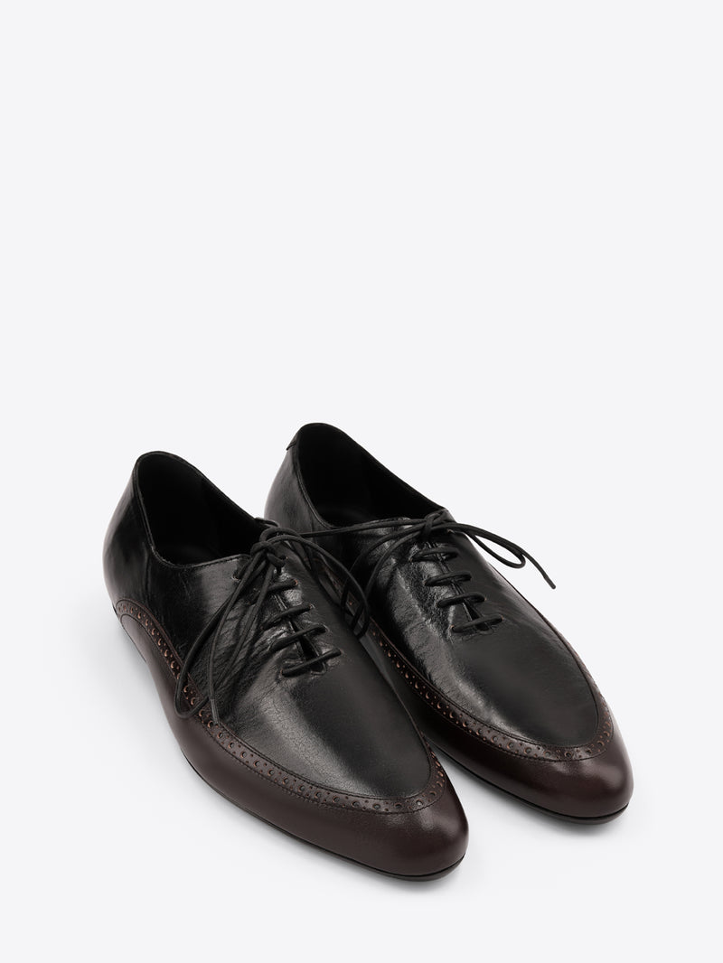 Leather brogues