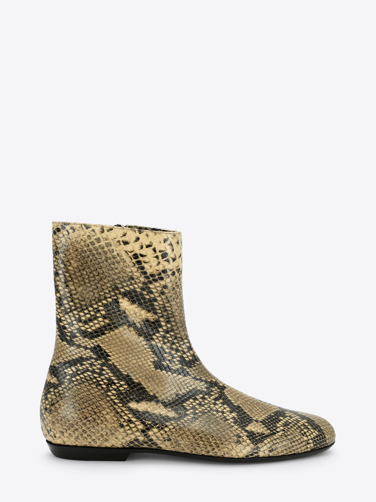 Leather sock boots