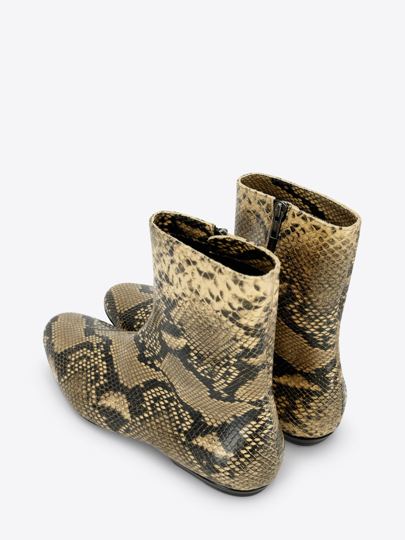 Leather sock boots