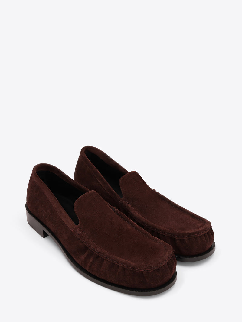 Suede loafers
