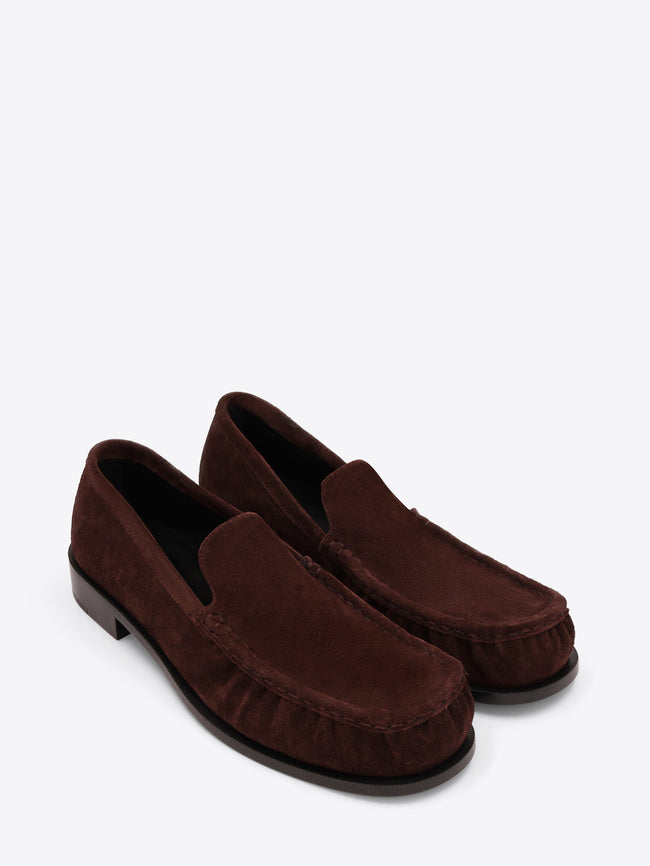 Suede loafers