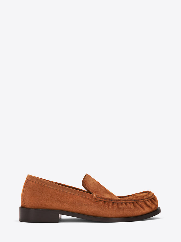 Suede loafers
