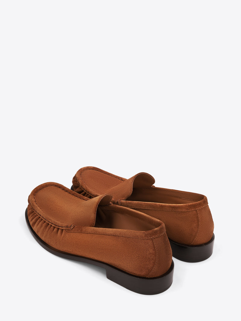 Suede loafers