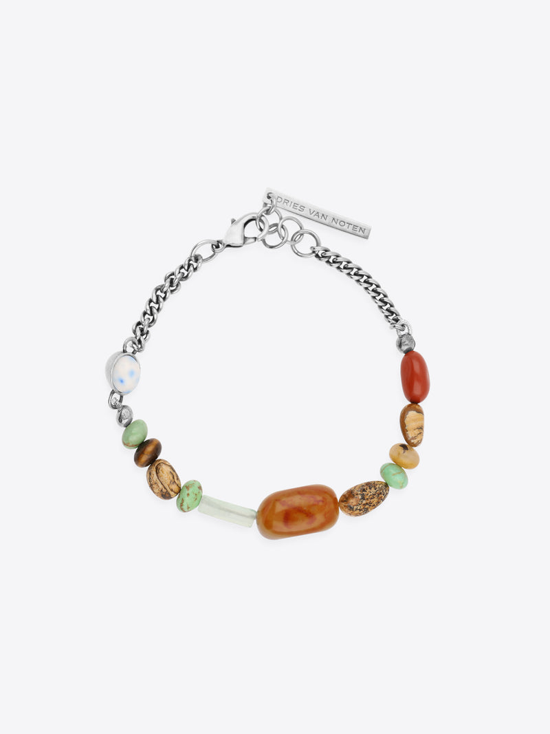 Multicolored stone bracelet