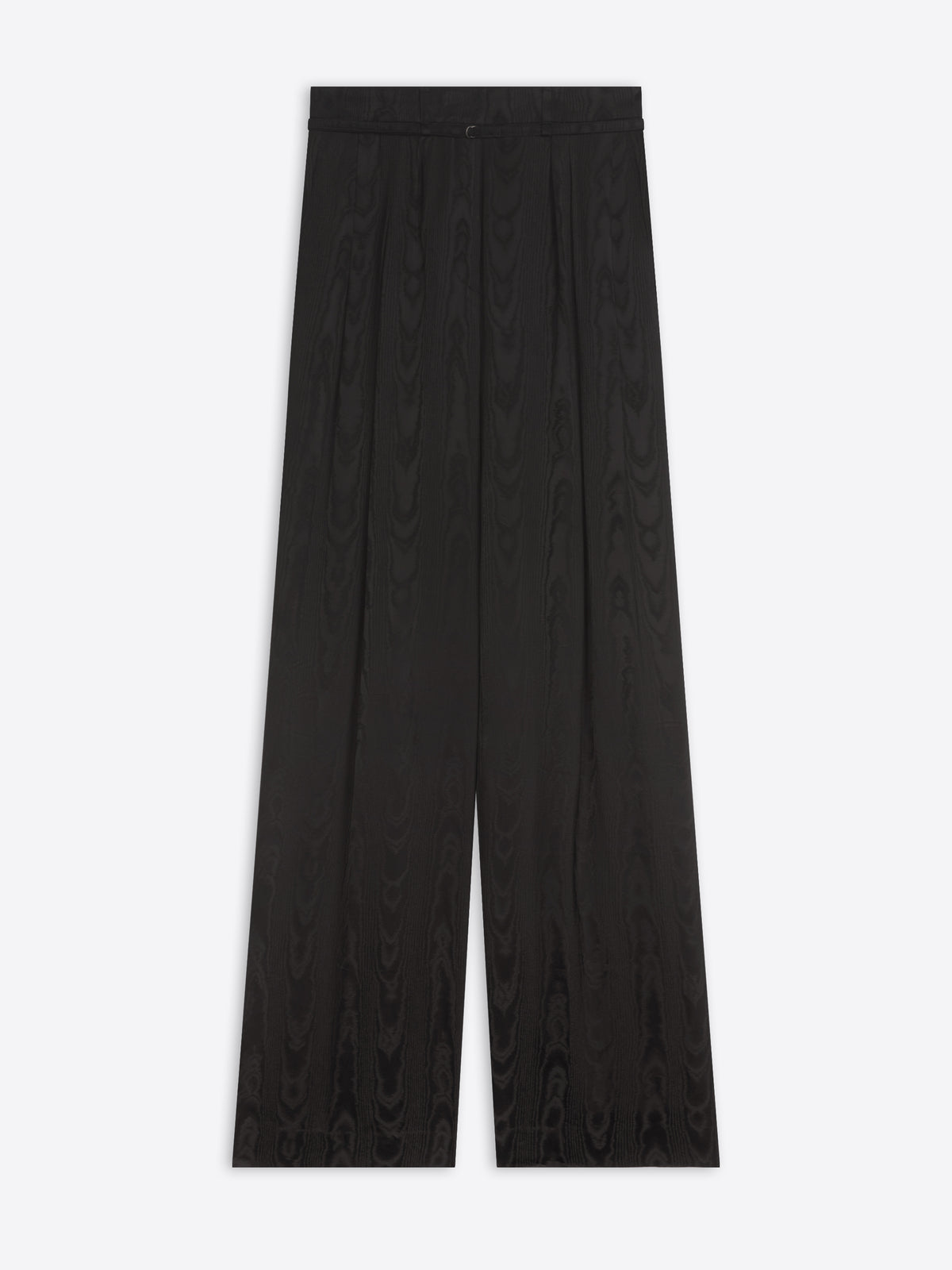 Dark brown pants on a white background