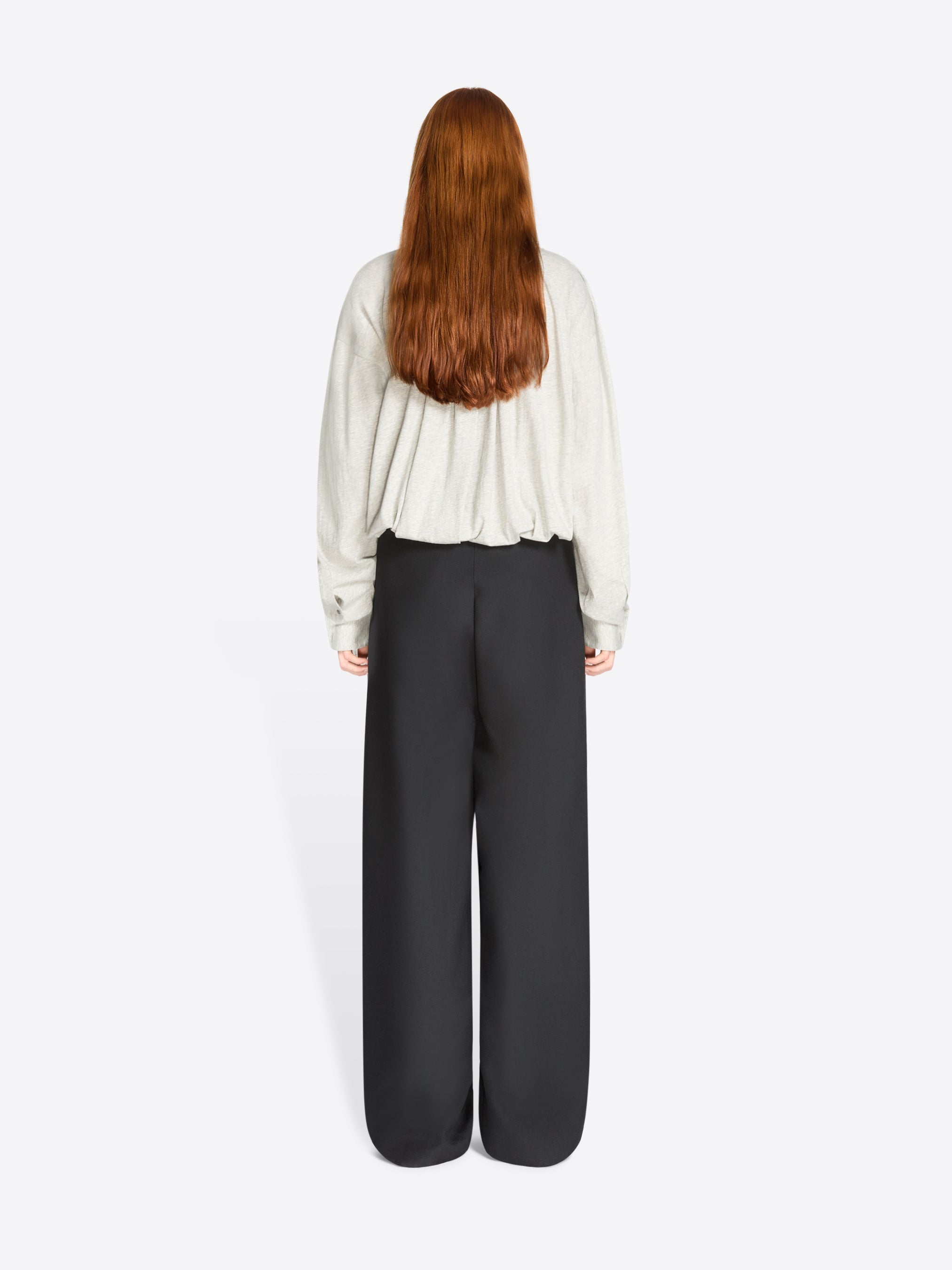 Belted wool pants - Autumn-Winter Women | Dries Van Noten