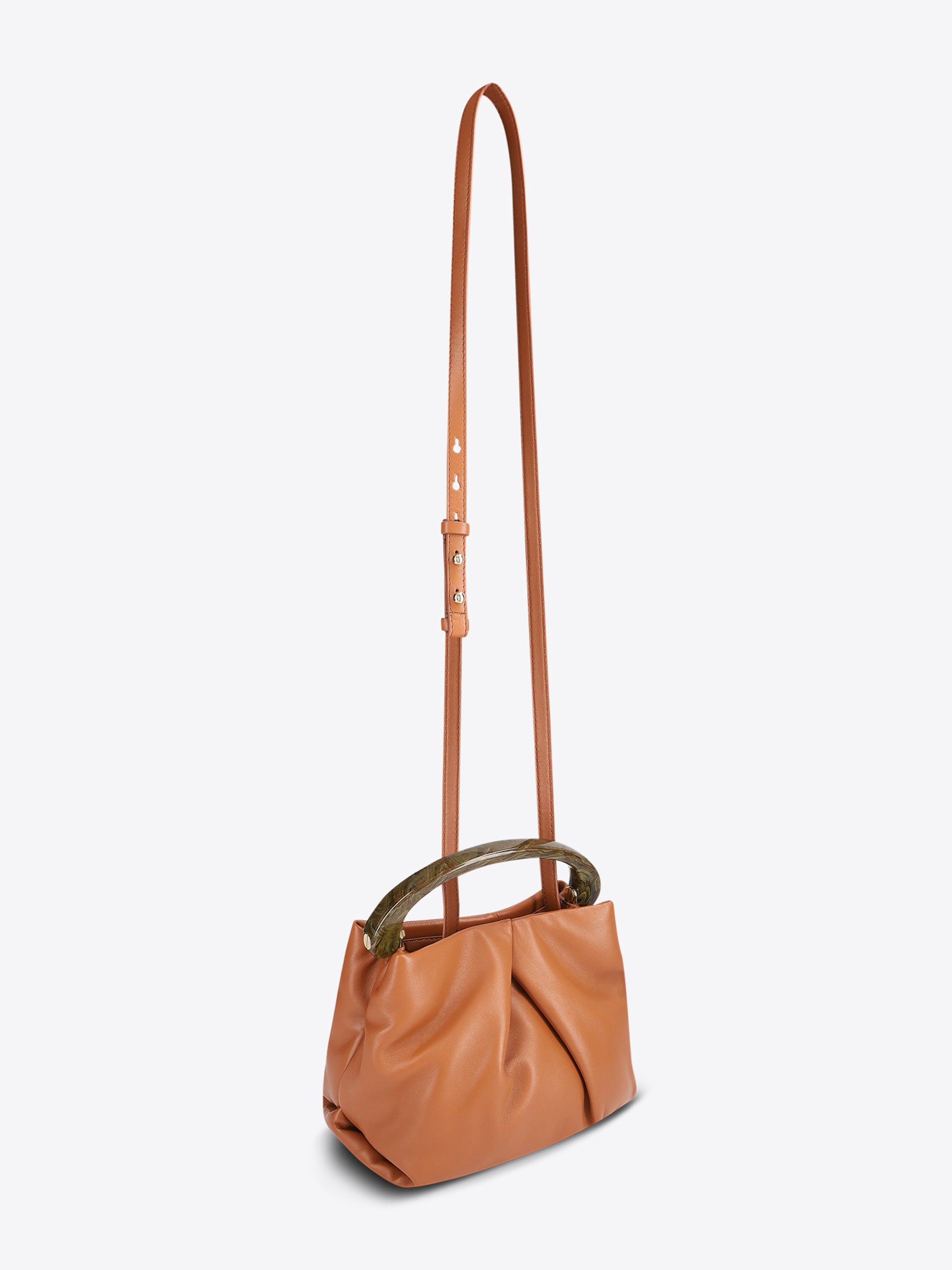 Small pleated leather bag - Autumn-Winter Women | Dries Van Noten