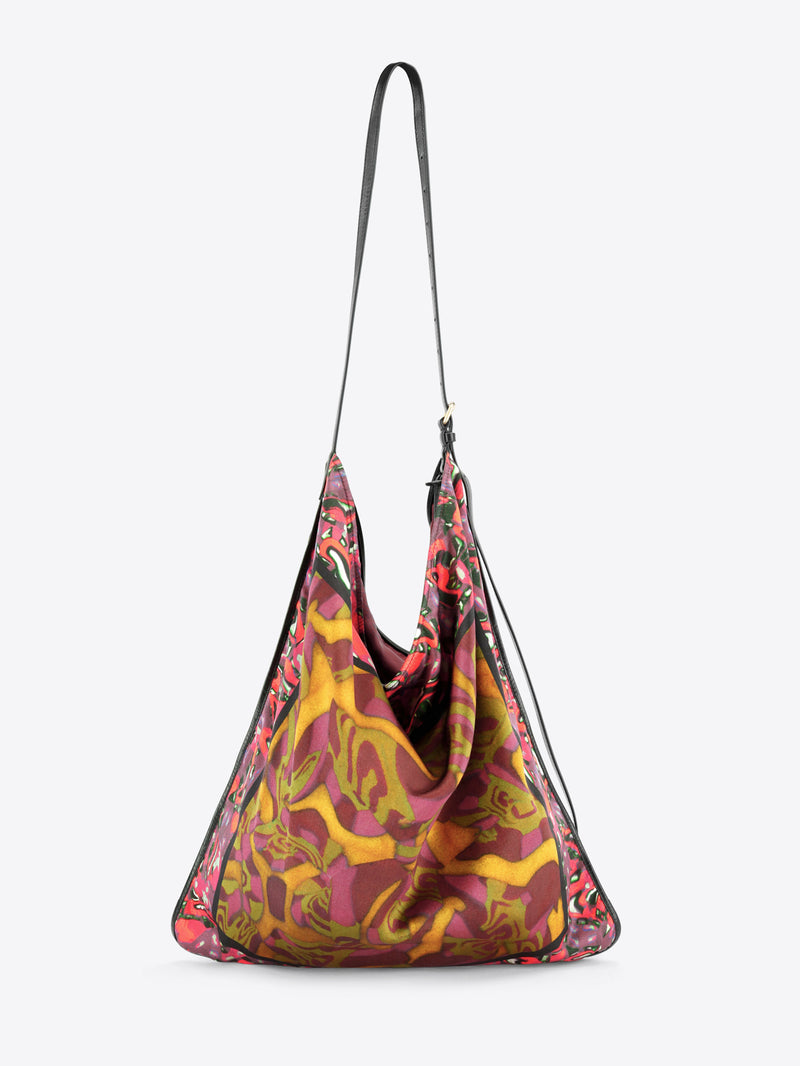 Oversized scarf bag