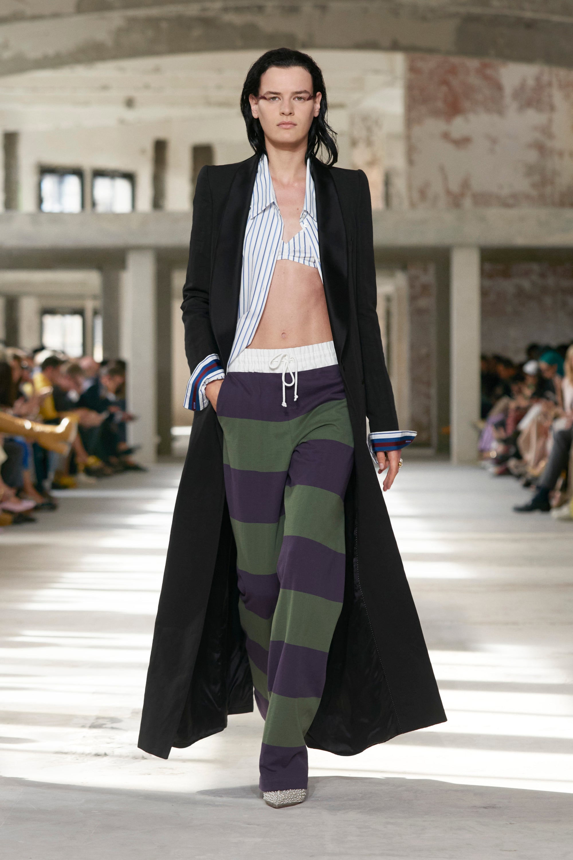 dries van noten ドリスヴァンノッテンワンピースシアー