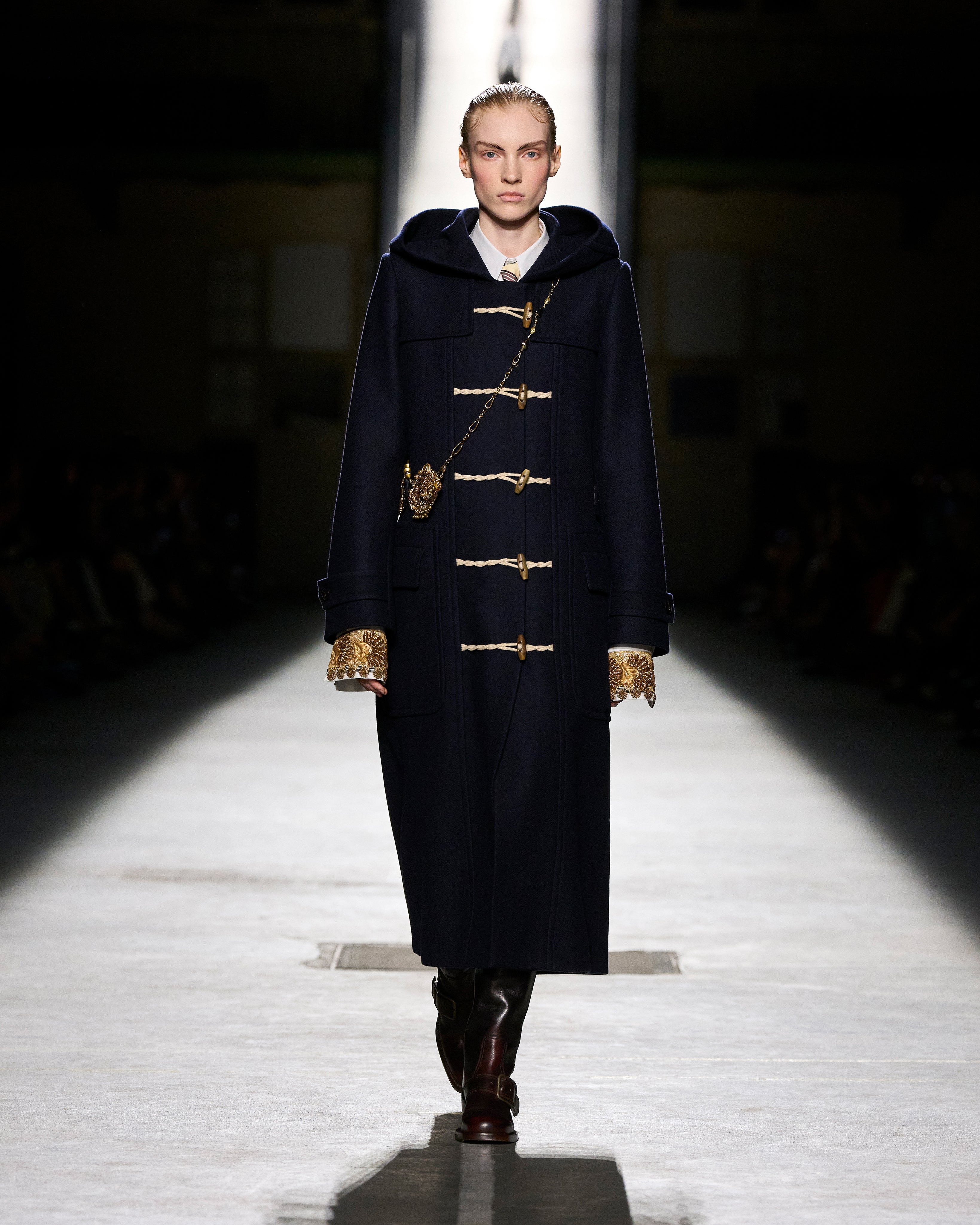 Dries Van Noten ラッフルスリーブプルオーバー Autumn Winter 2026-27 Women | Dries Van Noten