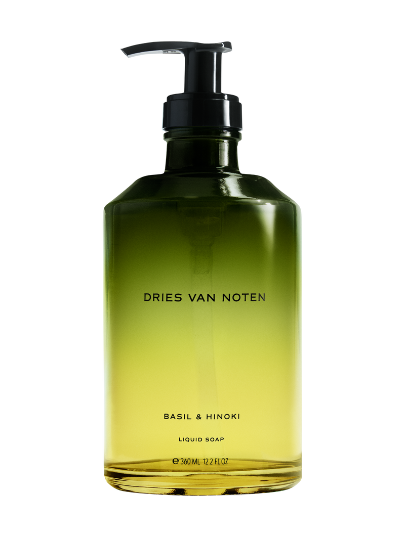 Dries Van Noten gradient green liquid soap bottle with pump 