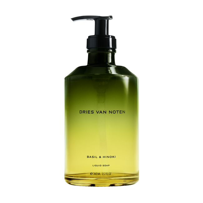 Dries Van Noten gradient green liquid soap bottle with pump 